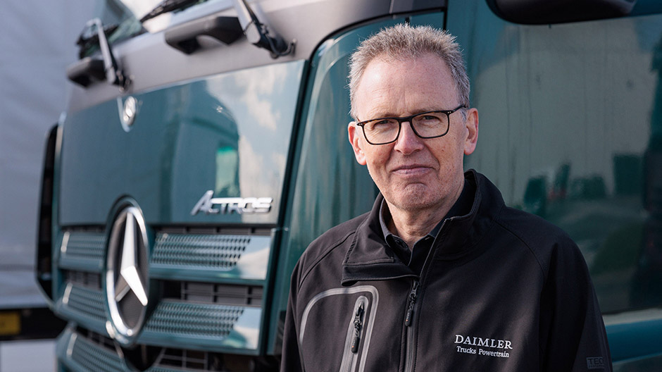 Daimler-Truck-Mitarbeiter Jochen Horwath.