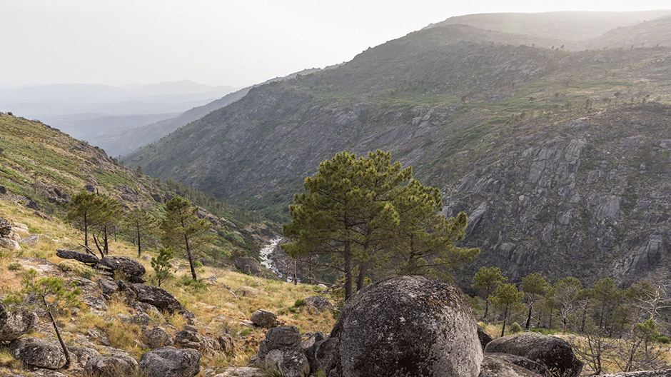 O parque natural da Serra da Estrela apresenta-se acidentado e selvagem – o Axor está no seu elemento.