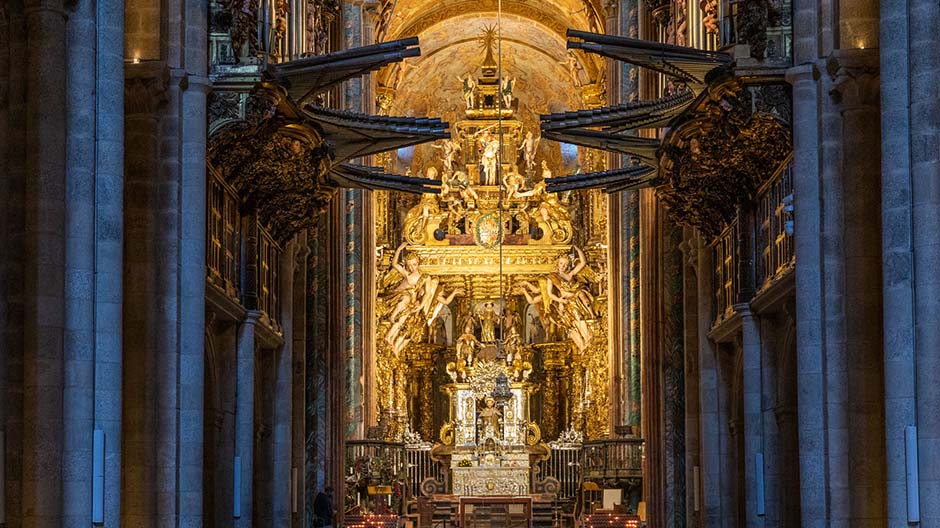 The Kammermanns experienced Catholic splendour in Santiago de Compostela... 