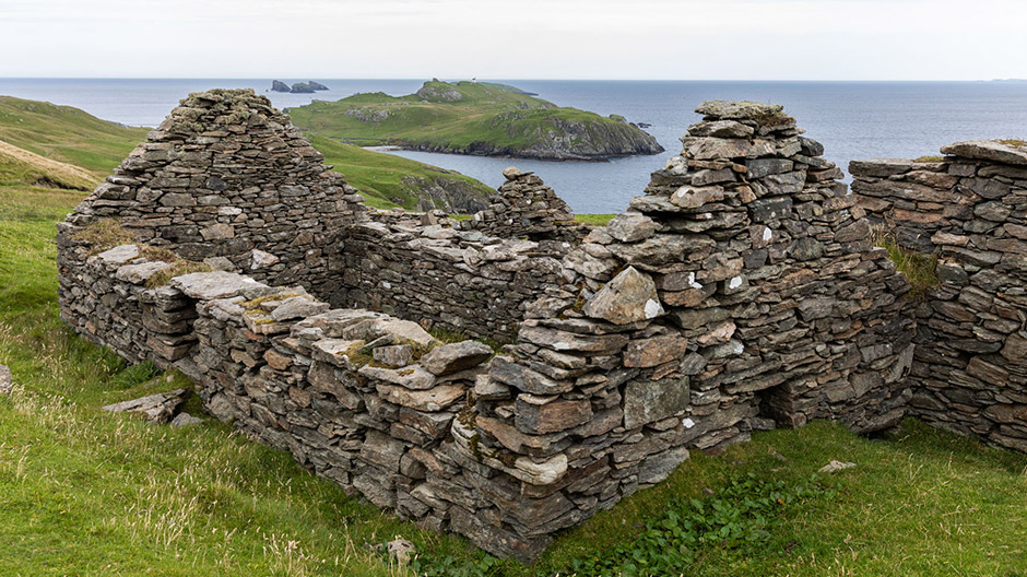 Even after 700 years, the traces of the Vikings can still be found everywhere on the island of Unst.