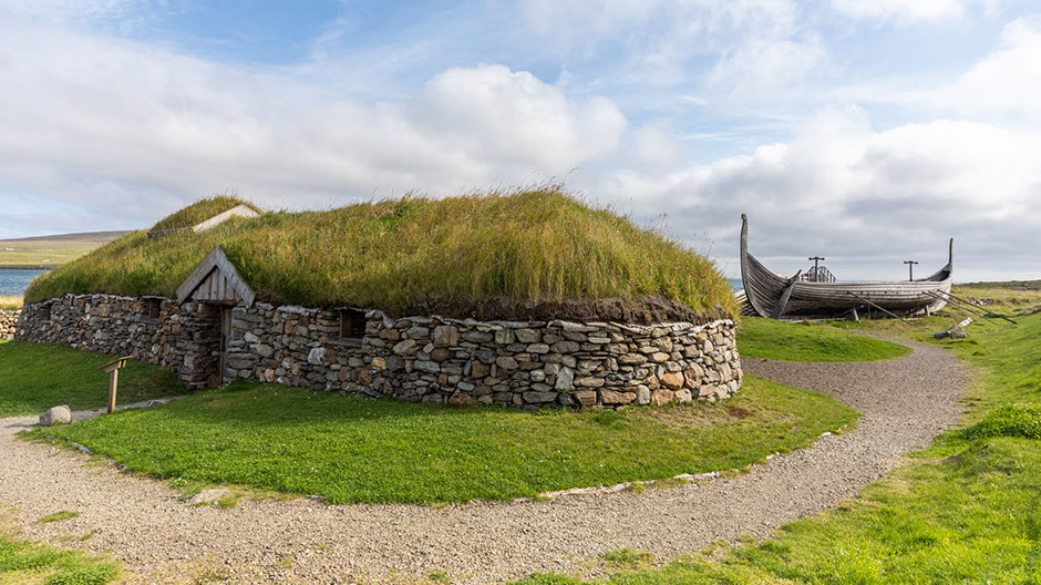 Even after 700 years, the traces of the Vikings can still be found everywhere on the island of Unst.