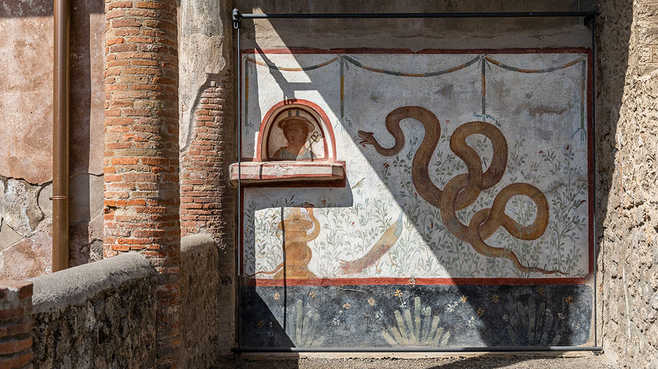 Rijplezier, historie en veel groen: het zuiden van Italië is met name in de vroege zomermaanden een reis waard. Naast de ruïnes van het antieke Pompeï waren de Kammermanns vooral onder de indruk van de bedevaartskerk Santa Maria dell’Isola in het Calabrische Tropea.