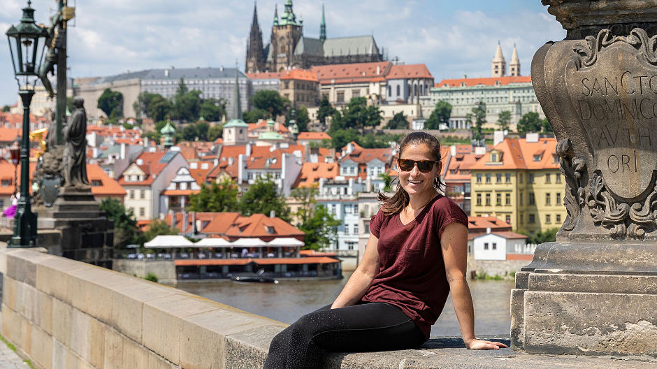 Cestování po České republice se nemůže obejít bez návštěvy Prahy: Kammermannovi se museli o „Zlatou Prahu“ podělit jen s několika málo turisty – současná situace má i světlé stránky.