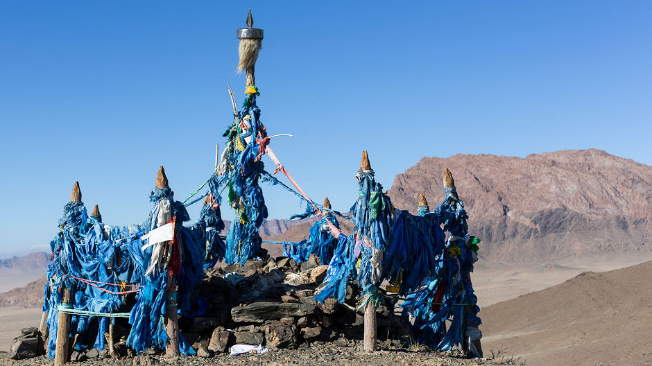 New Facebook friends and tracks through the desert: in Mongolia the Kammermanns had many a surprise.