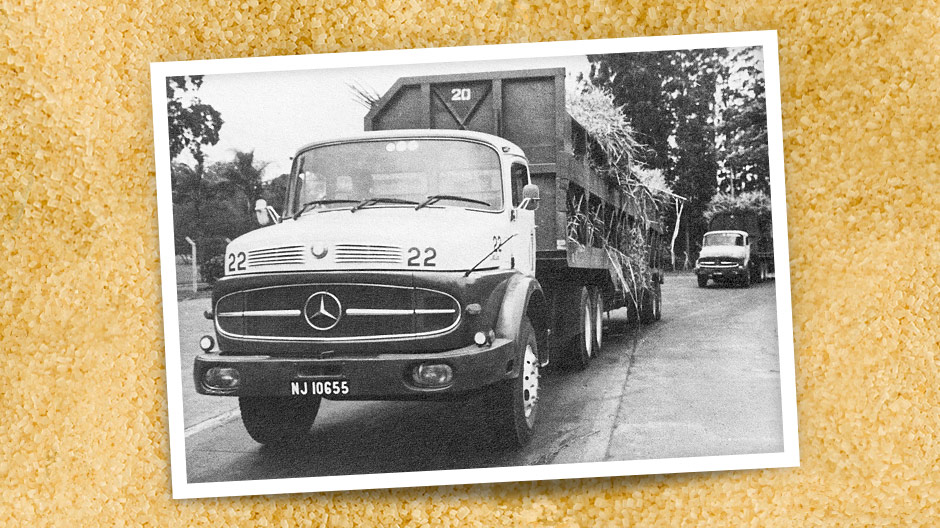 Două camioane LP 1924 ale firmei Tongaat Sugar Ltd.
