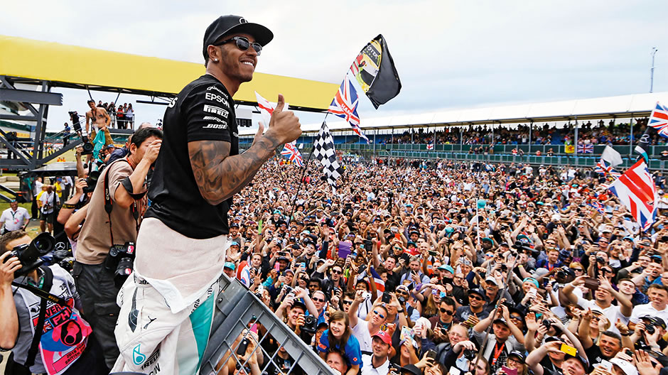 Britischer Heimsieg. Lewis Hamilton war am Ende der Schnellste beim Grand Prix in Silverstone.
