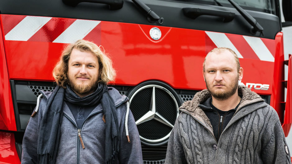 Bratři stavaři. Bratři Ladislav (vlevo) a Tomáš Gallo řídí společně podnikatelskou činnost firmy Bratři Gallové.