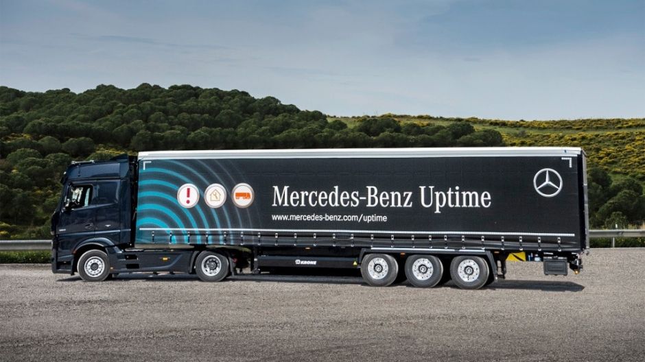 El servicio Uptime de Mercedes-Benz permite anticiparse a los problemas antes de que estos paralicen los vehículos.